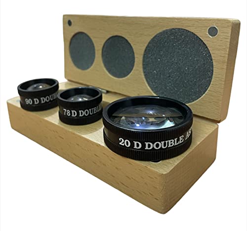 Double Aspheric Lens 20D 90D & 78D (Set of 3pcs)