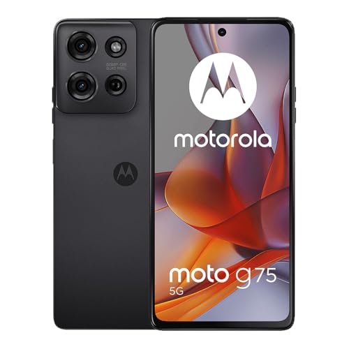 Motorola Moto G75 5G (XT2437-2) Dual Sim 8+256GB | International Model | GSM Factory Unlocked | Compatible with Metro PCS, T-Mobile, Mint, Tello | 6.78" LCD Display | 50MP Camera - (Gray)