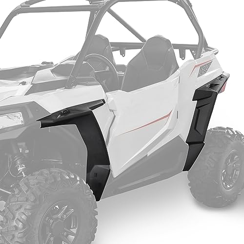 SAUTVS Front Rear Fender Flares Kit for 2014-2024 Polaris RZR 900, Mud Flaps Fender Extensions for Polaris RZR 900 / S 900 / Trail 900 / RZR Trail S 2014-2024 Accessories (Replace #2879434) - 4PCS