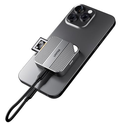 CFexpress Type B Magnetic Card Reader with PD3.0, 10Gbps USB 3.2 Gen 2, CF Express Reader for Type-B, Plug and Play, Magsafe CFexpress Type B Adapter for Professional Filmmakers, Photographers