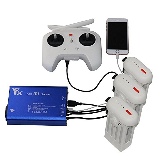 Intelligent Battery Charger Multiple Battery Rapid Balance Charger for XIAOMI MI Drone
