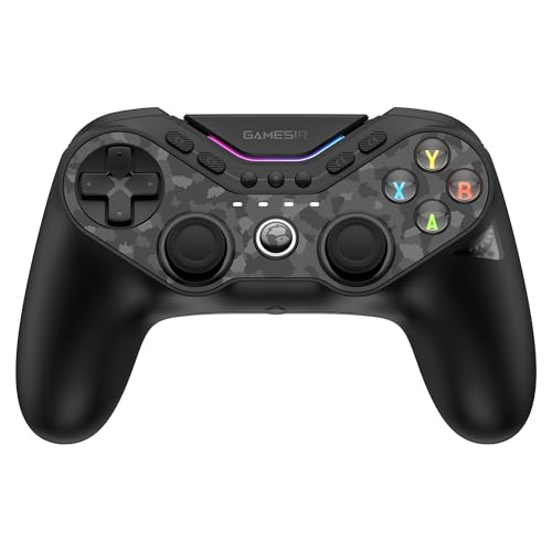 GameSir Tarantula Pro Wireless PC Controller Switchable Face Buttons & Mag-Res TMR Joysticks, 9 Mappable Buttons,Multi-Platform Controller for PC/Switch/iOS/Android,RGB Lighting,1200mAh