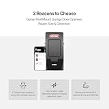 Genie 6172H-O Wall Mount Smart Garage Door Opener with Aladdin Connect, Wall Mounted Compact Space Saving Opener