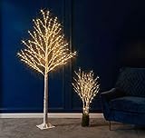 LITBLOOM Lighted Twig Birch Tree with Fairy Lights 6FT 330 LED for Indoor Outdoor Home and Christmas Holiday Decoration