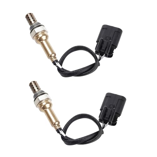 Dropwater 1 Pair Upstream and Downstream O2 Sensors Replacement for Hyundai Azera, Entourage, Genesis Coupe, Santa Fe, Sonata,Veracruz,Replaces#234-4854 15337 75-3897 ES20357 SG1655,Set of 2pcs
