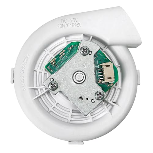 Fan Engine Replacement for Robot Cleaner, Compatible for Roborock S6 MaxV E5 Q6 Q5+ Q7, Vacuum Generator 2500Pa 20N704R980 - Check Part Number Before Order