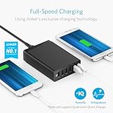 Anker Charger, 60W 6 Port Charging Station, PowerPort 6 Multi USB Charger for iPhone 15/Pro/Pro Max/14/13, iPad Pro/Air/Mini, Galaxy S23/S22/S21, Note 20 Ultra, LG, HTC, and More