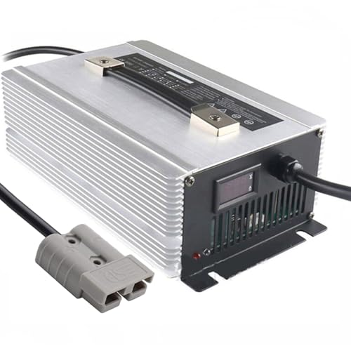 HYDTGZ 2000W High-Power Battery Charger Forklift Battery Charger 12V/24V/36V/48V/60V/72V Lead-Acid Batteries Chargers with Anderson Plug,36v 40a,350A