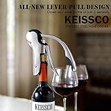 Stainless Steel Wine Opener Compact Vertical Corkscrew Wine Bottle Opener with Foil Cutter