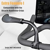 CyclingDeal One Pair of Handlebar Extenders for Indoor Exercise Bike - Great Handlebar Extension Accessory for Peloton - Compatible with Bicycle Handlebar Grips