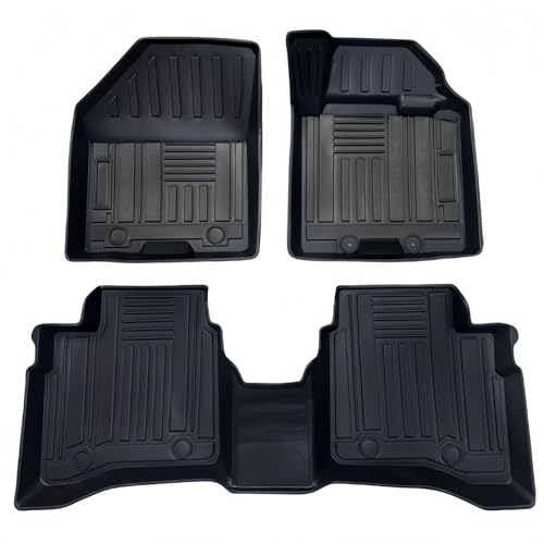 Car Floor Mat Set for Suzuki Fronx RHD 2024 2025, Waterproof Anti Slip Backing Full Coverage All Weather Carpet Pads Heavy Duty Floor Mats Moulded Premium Interior Accessories