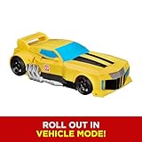 Transformers Toys Heroic Bumblebee Action Figure - Timeless Large-Scale Figure, Changes into Yellow Toy Car, 11" (Amazon Exclusive)