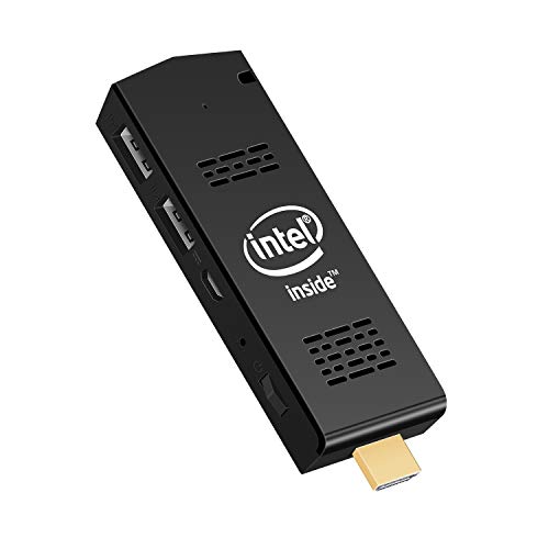 PC Stick Mini Computer Stick with Intel Atom Z8350 & Windows 10 Pro 4GB RAM 64GB ROM Support 4K HD,Dual Band WiFi 2.4G/5G, Bluetooh 4.2,Support Auto-On After Power Failure