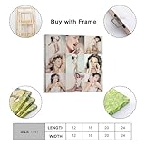 HHJDIH HVY Kylie Minogue Fever 1 Canvas Poster Wall Decorative Art Painting Living Room Bedroom Decoration Gift Frame-style20x20inch(50x50cm)