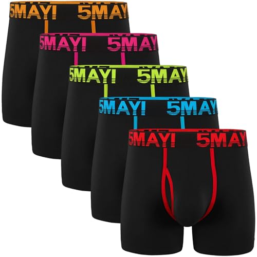 Counting Stars Men's Boxer Briefs Underwear Cotton Colorful Mens Underwear Boxer Briefs for Men Pack S M L XL XXL