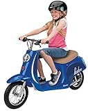 Razor Pocket Mod Miniature Euro 24V 250W Toy Electric Motor Scooter, Red & Blue (2-Pack) - Speeds up to 15 MPH