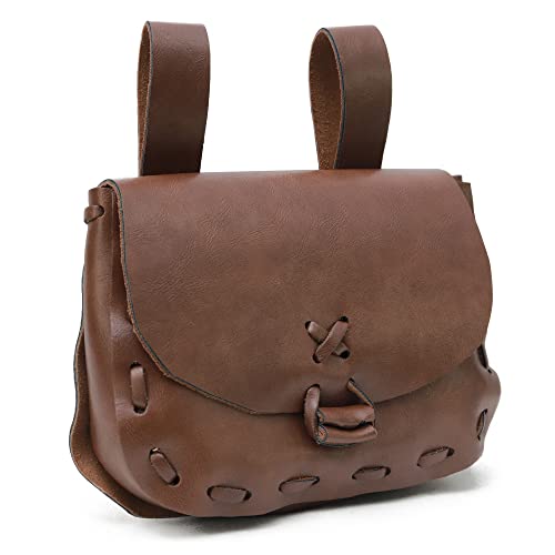 Medieval Waist Pack Vintage Belt Pouch Waist Bag LARP Renaissance Costume Accessories for Women Men