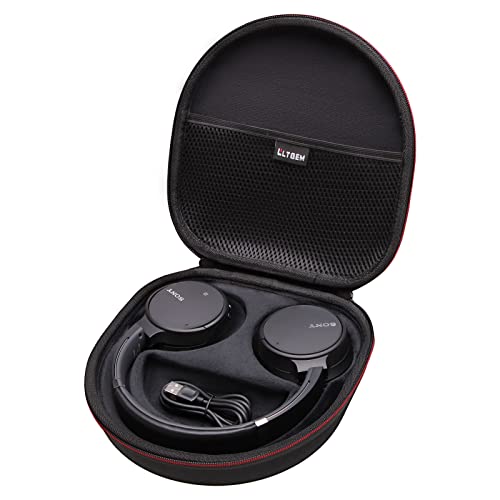 LTGEM Case Compatible with Sony WH-CH720N / WH-CH520 / WHCH710N / WH-CH510 Noise Canceling Headphones Over The Ear Headset, Black