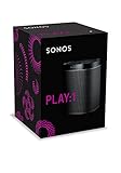 Sonos PLAY:1 Multi-Room Digital Music System Bundle (4 - PLAY:1 Speakers) - Black (Renewed)