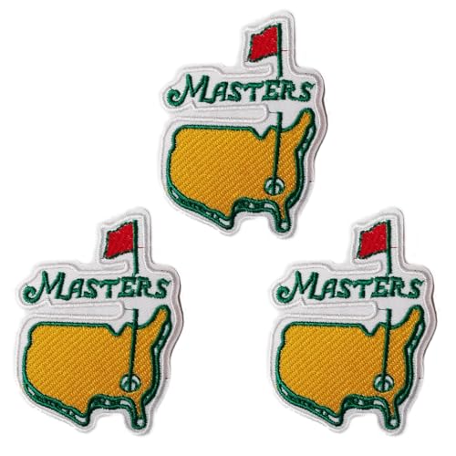 Yerchic Masters Patch Iron On Sew On Embroidered Patches for Jacket Shirts Jeans Backpack Sewing Decorating DIY Craft 2.38 * 3.25IN
