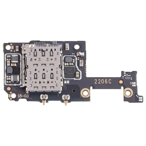SIM Card Reader Board for Xiaomi Redmi Note 12 Pro 5G Phone Flex Cable Board Repair Replacement Part