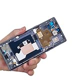 Eaglewireless OLED LCD Display & Touch Screen Digitizer Assembly Replacement with Frame Housing Side Buttons for LG Velvet 5G G900 G900TM G900UM +Tools (OLED Screen)