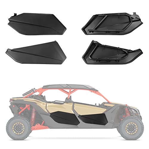 KEMIMOTO X3 Max Lower Doors Compatible with Can Am Maverick X3 Max RS DS 2017 2018 2019 2020 2021 2022 2023 2024