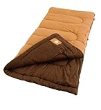 Coleman Dunnock Cold Weather Sleeping Bag, 20°F Camping Sleeping Bag for Adults, Comfortable & Warm Sleeping Bag for Camping and Outdoor Use, Fits Adults up to 6ft 4in Tall