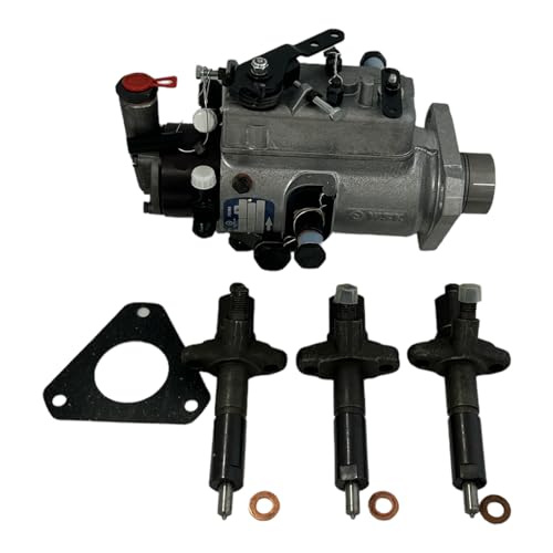 Arko 3233F390 C5NE9F593C Fuel Injection Pump & Injectors Replacement for Ford Tractors CAV DPA Lucas Diesel 3CYL