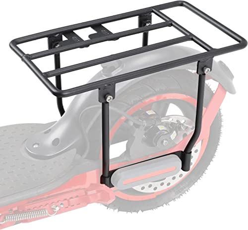 Lveofielygi Rear Shelf Compatible with Xiaomi M365 1S Pro Pro2 MI3 Lite Electric Scooter, Cargo Rack Accessories Thickened Steel Parts Designed for Heavy Loads