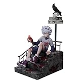 QAHEART Killua Zaoldyeck Figures, Anime Kurapika/Hisoka Figure Statues PVC Anime Action Figurine Ornaments for Fans 34CM