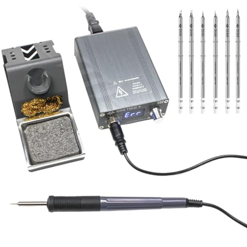 Oss T12 D+ Electric Soldering Station With T12 Tips For Mobile Phone Repair Soldering Fast Heating Welding Sets