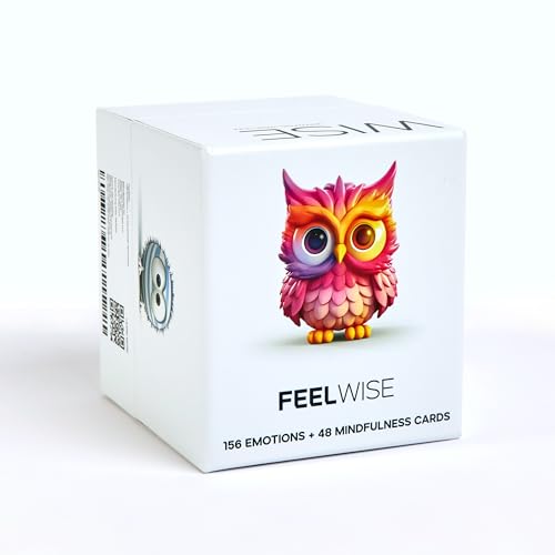 Emotional Intelligence Card Deck – Master Your Emotions with 156 Emotion Cards and 37 Micro-Mindfulness Technique Cards to Enhance Resilience and Thrive