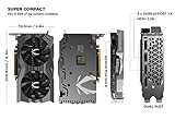 ZOTAC Gaming GeForce GTX 1660 Super amp 6GB GDDR6 192-bit Gaming Graphics Card, Super Compact, Ice Storm 2.0 Cooling, Wraparound Metal Back plate - Zt-T16620D-10M