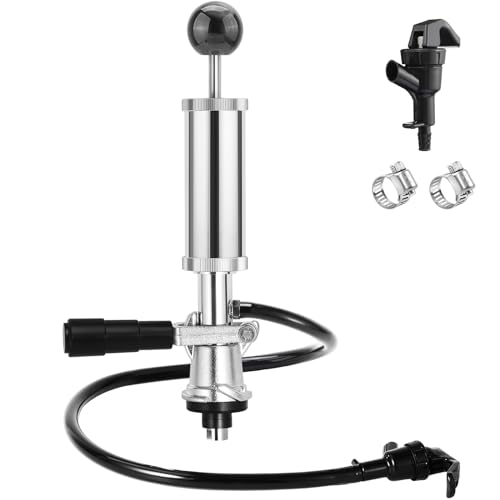 MRbrew Beer Keg Tap Pump S-System Keg Pump 4 Inch Beer Tap Beer Pump EU Beer Keg Tap Kit Beer Faucet Keg Taps for Kegs Keg Hand Pump Keg Tap for Beer Keg Tapper Party Tap Kegerator Pump