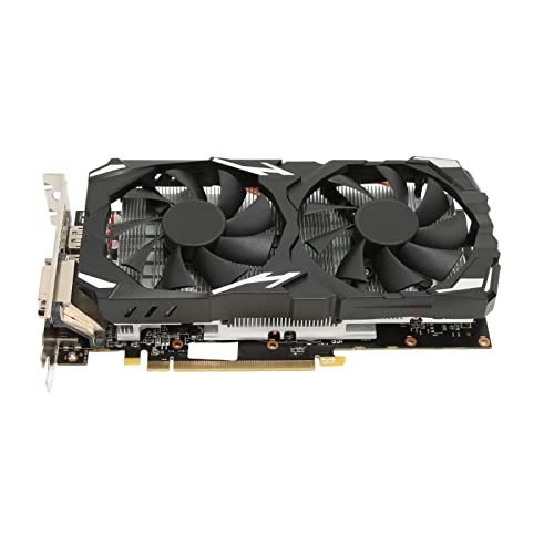 RX 580 Graphics Card, 8GB GDDR5 256bit Video Gaming Graphics Card with 3*DisplayPort DVI Output, Support 8K 16 x PCI Express 3.0, Cooling Fans Gaming Graphics Card for Home