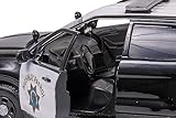 Motormax 76955 1/24 Scale 2015 Ford Police Interceptor Utility Police SUV California Highway Patrol CHP Diecast Model Car