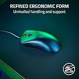 Razer DeathAdder V3 Wired Gaming Mouse: 59g Ultra Lightweight - Focus Pro 30K Optical Sensor - Fast Optical Switches Gen-3-8K Hz HyperPolling-6 Programmable Buttons -Ergonomic -Speedflex Cable- Black