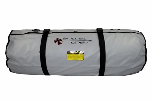 Bullet Lines Complete Wakeboard Ballast Bag Kit, Portable Wake Enhancement for Wakeboard and Wakesurf Boats, Includes 2 x 550 LB Bags and 800 GPH Pump, Grow Your Surf Wake at 107 lbs per min (550)