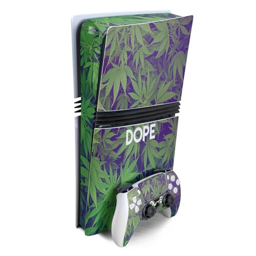 Gaming Skin Compatible with Sony PlayStation 5 PS5 Pro Bundle - Dope - Premium 3M Vinyl Protective Wrap Decal Cover - Easy to Apply | Crafted in The USA by MightySkins