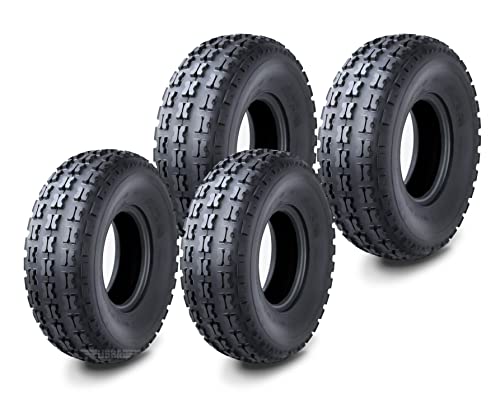 WANDA Set of 4 Sport ATV tires 19x7-8 19x7x8 P327 4PR