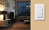 Honeywell Home RPLS740B ECONOswitch 7-Day Solar Programmable Switch, Lights and Motors, Indoor and Outdoor, Energy Saving White