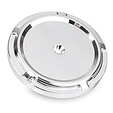 SHMT Stage 1 Big Sucker Air Cleaner Cover for Harley Dyna Low Rider Wide Glide Electra Glide Road King Softail Sportster Iron 883, Chrome