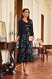 GRACE KARIN Plus Size Mother of the Bride Dress Wedding Guest Cocktail Sequin Dress Black 18