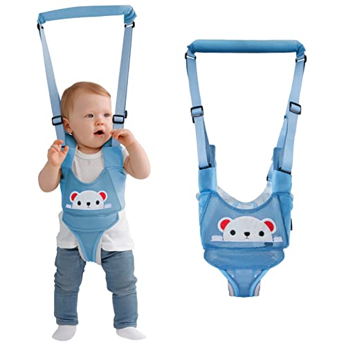 Watolt Baby Walking Harness - Handheld Kids Walker Helper - Toddler Infant Walker Harness Assistant Belt - Child Baby Walk Learning Help Support Assist Trainer Tool - for 7-24 Month Old