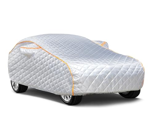 Car Cover Anti-Hail for Toyota Hilux 2021 Single-Cab 2020- (533 x 180 x 179,5cm),Anti-rockfall, Four Seasons, Super Strong Protection, Anti-Hail, Thickened, Padded