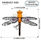 Proximitck 5PCS Topwater Fishing Lures Insect Fishing Lures Dragonfly Fishing Lures Dragonfly Lure Fishing Bait with Hooks for Outdoor Fishing Tools