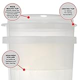 Coopers DIY Beer Home Brewing 6 Gallon All Inclusive Craft Beer Making Kit with Patented Brewing Fermenter, Beer Hydrometer, Brewing Ingredients, Bottles and Brewing Accessories