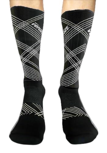 Aero Socks Extra Tall Black Large/XL (EU 43-47)
