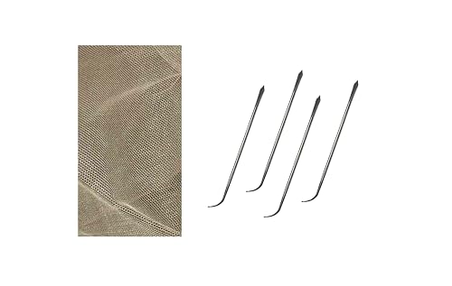 Swiss Wig Lace Sample and 4pc German Needle Combo